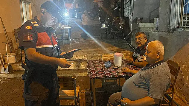 Jandarmadan sıcak nokta uygulaması