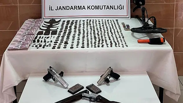 Jandarmadan tarihi eser operasyonu