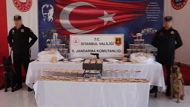 Jandarmadan uyuşturucu operasyonu: 38 kilogram metamfetamin ele geçirildi


