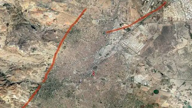 JMO'dan korkutan rapor: Konya'nın 26 mahallesi doğrudan diri fay hatları veya zonları üzerinde