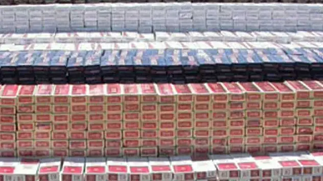 Kaçak sigara ve uyuşturucu operasyonu