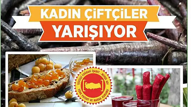 Kadın çiftçiler yarışıyor