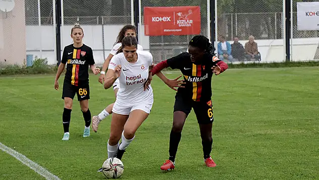 Kadın Futbol Süper Lig'de ilk perde indi 