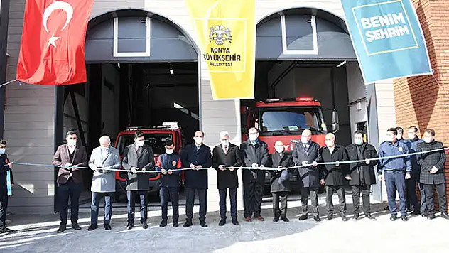 Kadınhanı İtfaiye Merkezi açıldı, Ladik Düğün Salonu inşaatı başladı