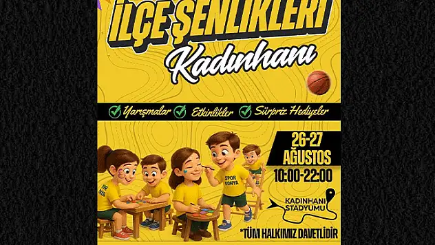 Kadınhanı Kaymakamlığı'ndan 'Spor Şenliği' daveti