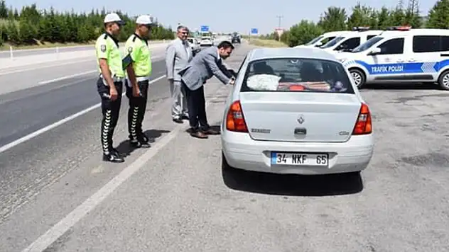 Kadınhanı'nda trafik denetimleri
