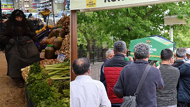 Kadınlar Pazarı'nın Nazife Teyze'sine veda
