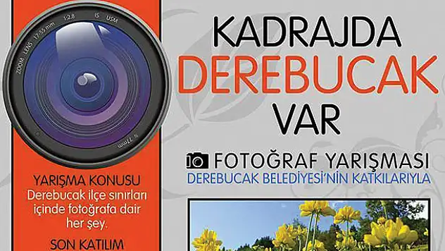Kadrajda Derebucak Var fotoğraf yarışması başladı
