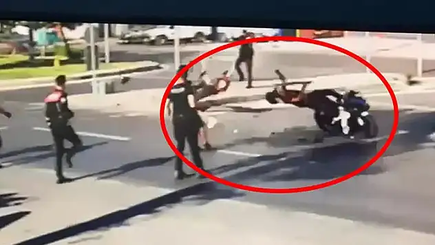 Kağıthane'de 'dur' ihtarına uymayan motosikletlinin çarptığı polis memuru şehit oldu 

