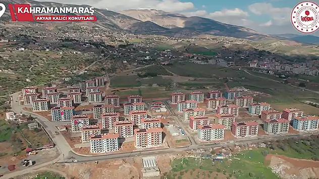Kahramanmaraş'ta 20 bin 145 konutun yapımı tamamlandı
