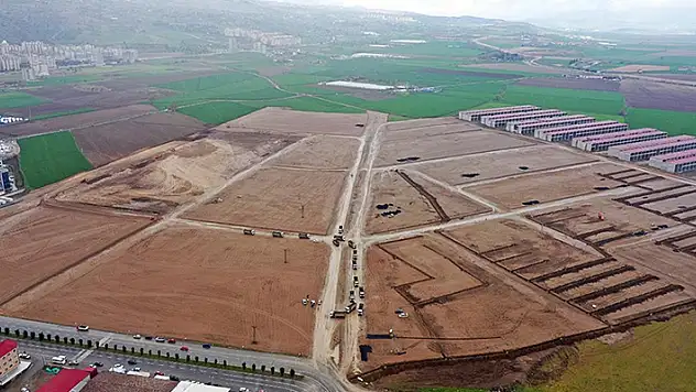Kahramanmaraş'ta 57 futbol sahası büyüklüğünde konteyner kent kurulacak
