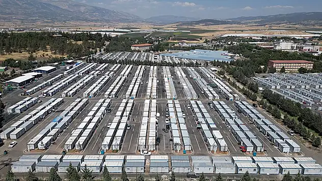 Kahramanmaraş'taki konteynerlere 90 bin 939 afetzede yerleştirildi
