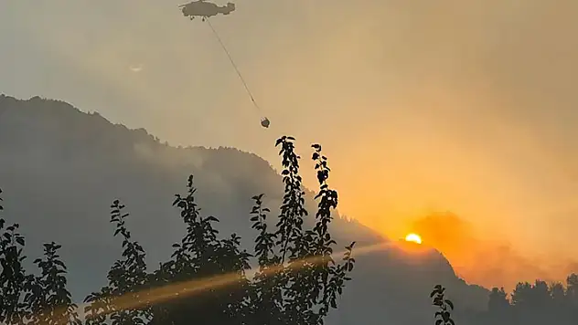Kahramanmaraş'taki orman yangını, 18 saatte kontrol altına alındı
