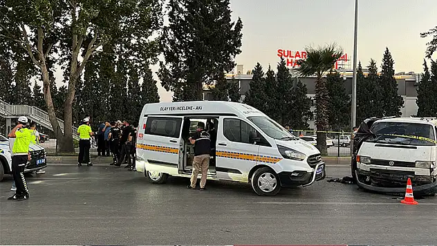 Kahramanmaraş'ta trafik kazası: 1 ölü, 2 yaralı