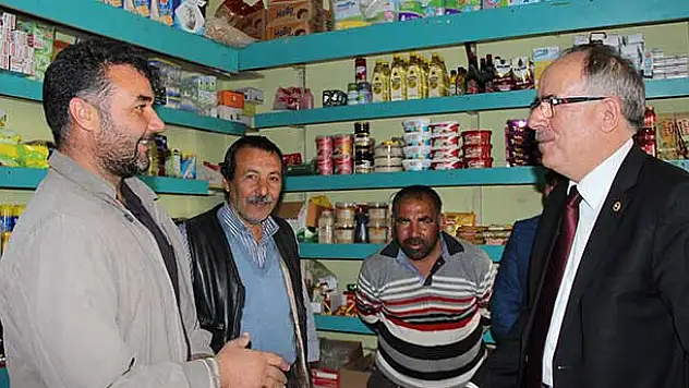Kalaycı, İlçelerde Seçim Çalışmalarına Devam Ediyor