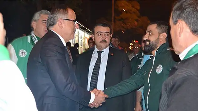Kalaycı, taraftarı deplasmana uğurladı