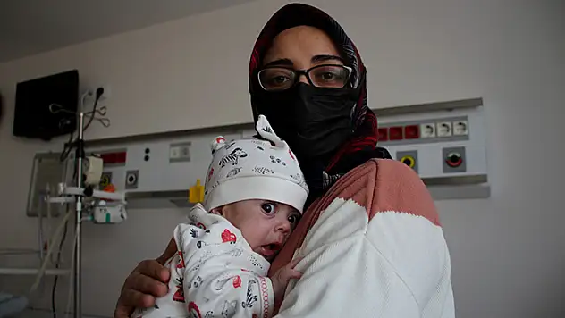 Kalbi delik doğan minik Yunus Emre Konya'da geçirdiği ameliyatla sağlığına kavuştu
