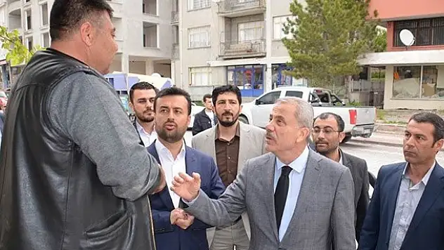 Kaleli, Cihanbeyli'de seçim çalışmalarını sürdürdü