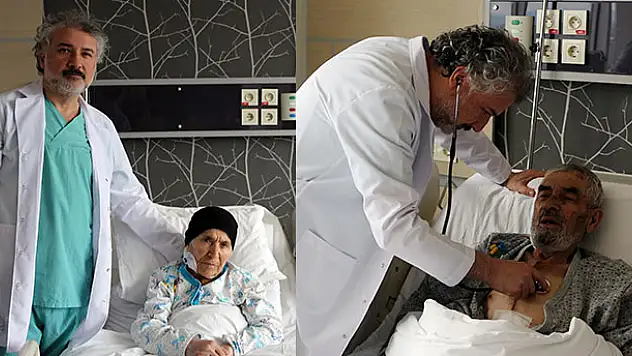 Kalp damarında yırtık olan hastalar yeniden hayata tutundu