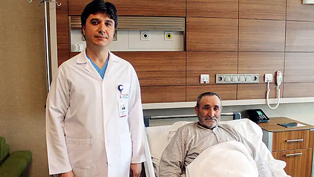 Kalp krizinden geldi, mesanesinden tümör çıktı