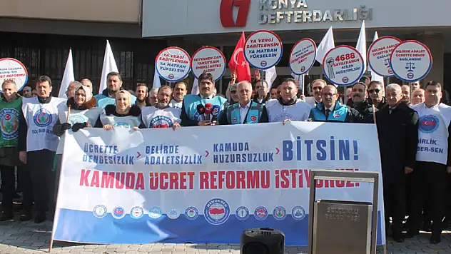 'Kamuda huzursuzluk bitsin'