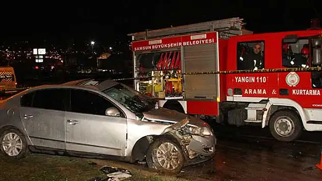 Kamyonet ile otomobil çarpıştı: 1 ölü