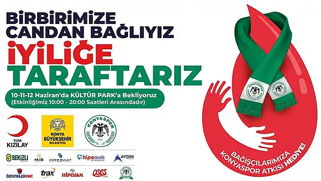Kan bağışı kampanyasına destek
