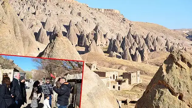 Kapadokya'nın gözdesi Ihlara Vadisi'nde yeni yıl yoğunluğu

