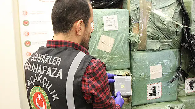 Kapıkule'deki tırda 463 kilo kimyasal madde ele geçirildi