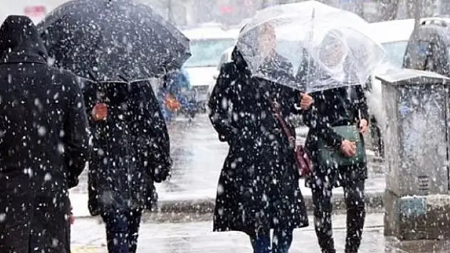 Kar geliyor, sıcaklık 10 derece düşüyor!