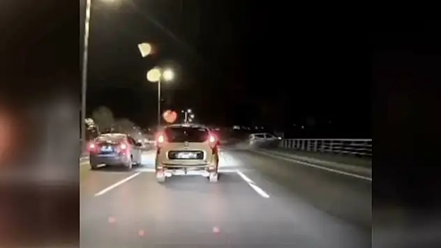 Karabük'te makas atan sürücü kazaya neden oldu