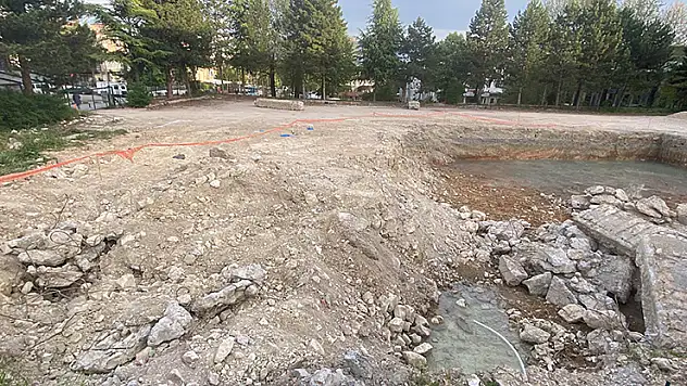 Karabük'te tarihi içme suyu kanalı bulundu