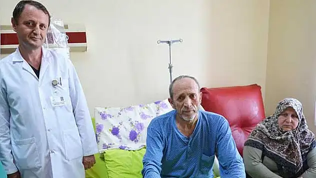Karaciğerinde unutulan gazlı bez 34 yıl sonra çıkarıldı