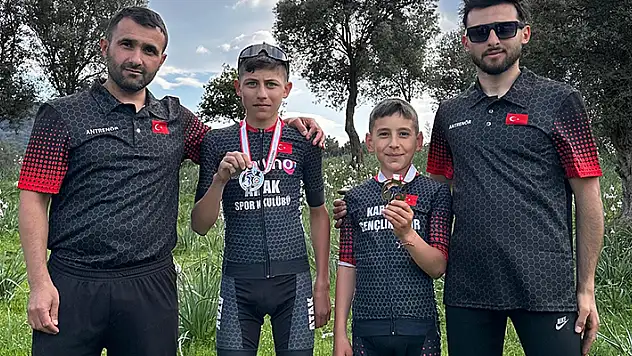 Karaman Bisiklet Takımından 1 altın, 1 gümüş madalya
