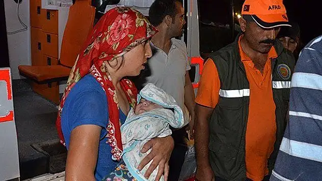 Karaman'da 45 kişi barajda 7 saat mahsur kaldı