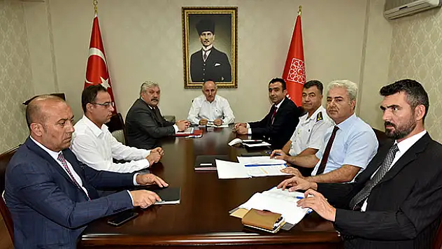Karaman'da Bağımlılıkla Mücadele Toplantısı