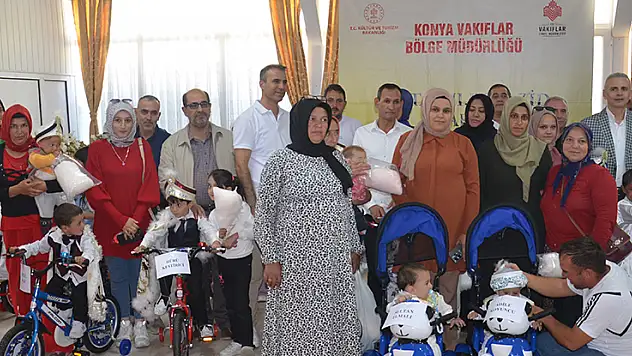 Karaman'da Beyazıt'ın vakfiyesiyle toplu sünnet töreni yapıldı