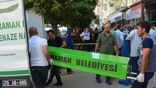 Karaman'da bir kişi eski eşini öldürüp intihar etti