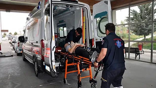 Karaman'da emlakçıya silahlı saldırı: 2 yaralı

