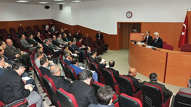 Karaman'da İl İdare şube başkanları toplantısı