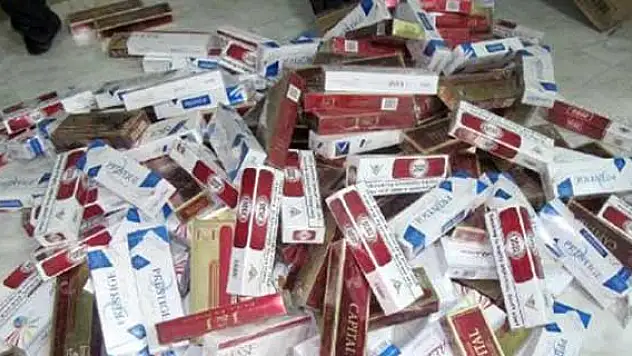 Karaman'da kaçak sigara operasyonu