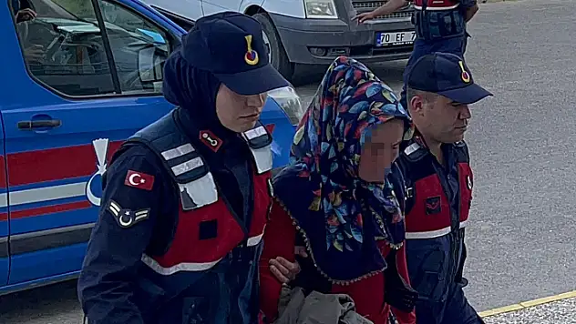 Karaman'da kayınbiraderini bıçaklayarak öldüren kadın tutuklandı
