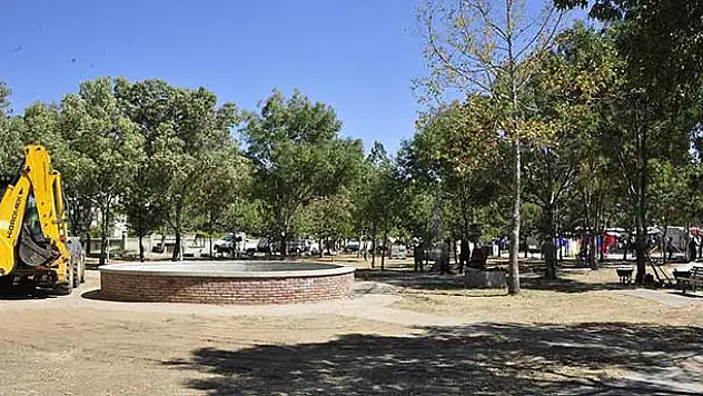 Karaman'da park düzenleme çalışmaları