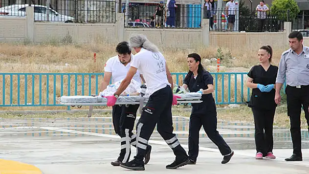 Karaman'da pencereden düşen bebek ağır yaralandı