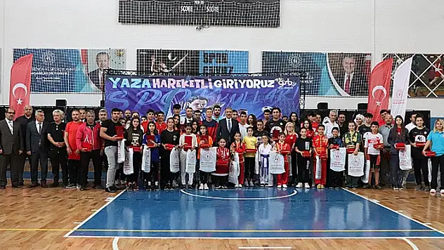 Karaman'da spor okulları açılış töreni yapıldı
