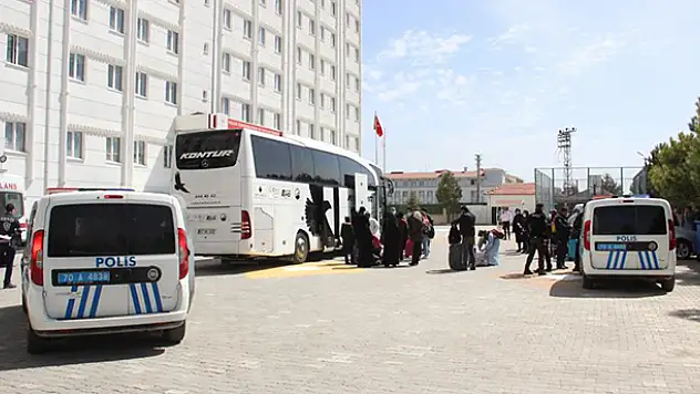 Karaman'da testi pozitif çıkan yolcunun bulunduğu otobüsteki 47 kişi karantinaya alındı