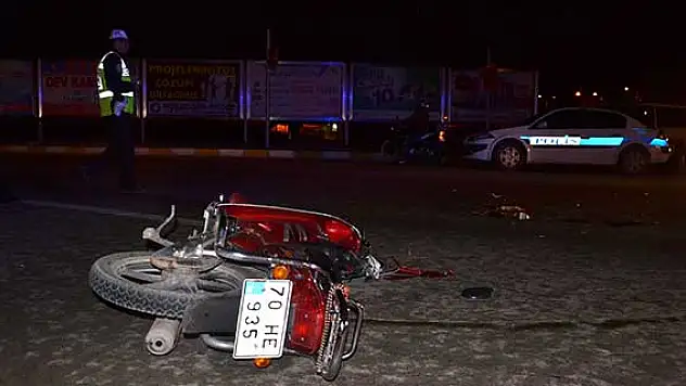 Karaman'da trafik kazası: 1 yaralı