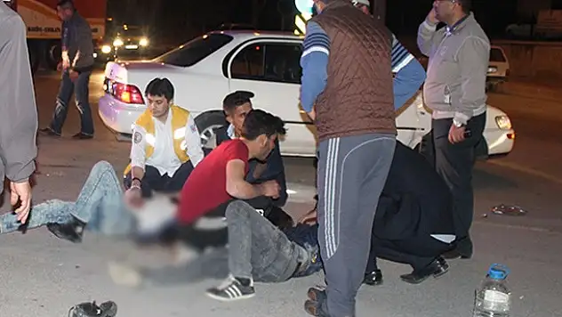 Karaman'da trafik kazası: 2 ağır yaralı