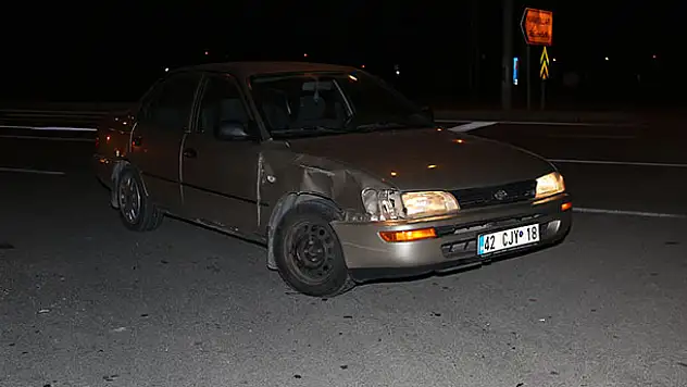 Karaman'da trafik kazası: 2 yaralı
