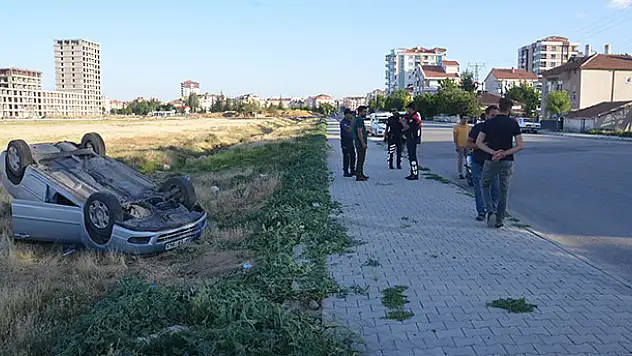 Karaman'da trafik kazası: 2 yaralı